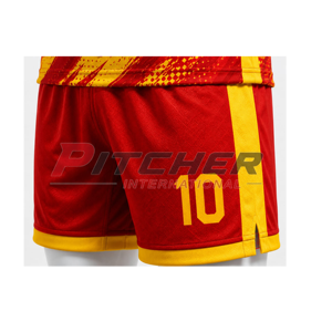 Conjunto de Camiseta y Pantalones Cortos de Fútbol Americano con Estampado a Cuadros, Transpirable, Personalizado, Talla Grande, para Equipos de Adultos - Product Image 5