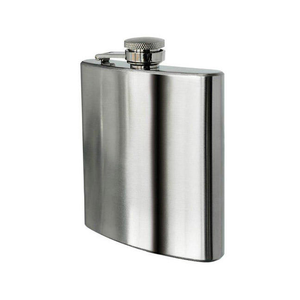 Nuevo Diseño 2025, Petaca Hecha a Mano, Regalo de Boda Personalizado, Color Plateado, Acero Inoxidable, para Vino - Product Image 2