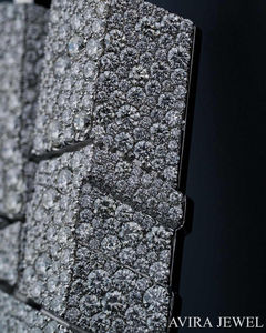 จี้ห้อยคอฮิปฮอปเงินแท้ 925 ประดับเพชรโมอิสซาไนต์แบบหมุนได้ รูปดาว ชุบทองคำเหลือง สำหรับทุกเพศ - Product Image 4