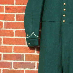 Manteau formel américain de reproduction inspiré de la période de la guerre civile, manteau en laine de reproduction américaine - Product Image 5