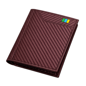 Premium Genuine Leather <b>Wallet</b> for Men Slim Bifold <b>RFID</b> <b>Blocking</b> Card Holder Classic Handmade Business <b>Wallet</b> with Custom Logo - Product Image 1
