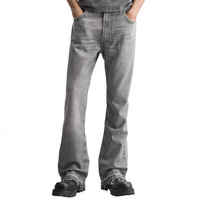Vaqueros de Hombre de Corte Recto y Tiro Medio, Calidad Premium, Estilo Casual Urbano, Talla Personalizada, Diseño Elástico, Logotipo/Color Personalizado, Resistentes al Viento