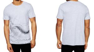 Haute qualité 100% coton biologique T-shirts pour hommes col rond poitrine imprimé Logo décontracté à manches courtes grande taille uni teint fait - Product Image 4