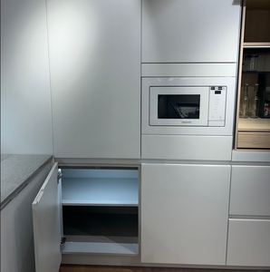 Muebles de Cocina Modulares JY, Encimera de Mármol, Diseño Europeo, Estilo Shaker, Juego Completo Personalizado, Ecológico, Resistente al Fuego, MDF - Product Image 4