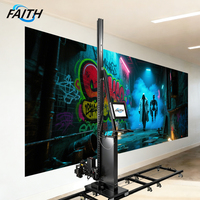 Equipo de Impresión de Arte Mural Digital con Efecto 3D de Alta Definición Faith, Sistema de Tinta Avanzado, Impresora 3D para Decoración de Interiores