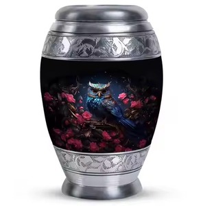 Minimalist Aluminium <b>Keepsake</b> Urns Small Memorial <b>Ashes</b> Holder Mini Cremation Urn Funeral Accent - Product Image 4