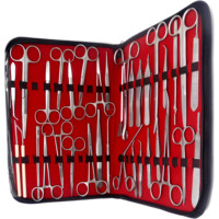 Kit de 157 instruments de dissection avancés en acier inoxydable pour interventions chirurgicales mineures, outils personnalisés, fournisseur en gros