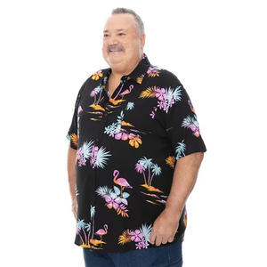 Camisa Hawaiana Aloha de Algodón Personalizada 2026, Unisex, Casual, con Estampado Floral, Manga Corta, para Playa o Bowling, Todas las Tallas, Ajuste Ceñido al Cuerpo - Product Image 6