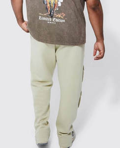 Haute qualité 100% coton impression personnalisée Jogging piste survêtement unisexe hommes survêtement pantalon de survêtement homme pantalon - Product Image 3