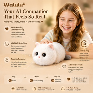 Gato Parlante con IA, Peluche Inteligente Personalizado OEM ODM para Niños, Juguete Emocional, Proveedor Mayorista - Product Image 4