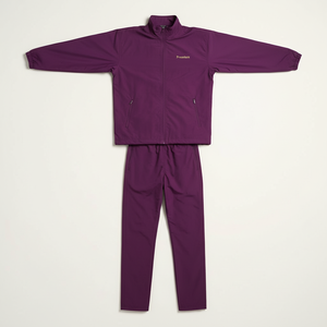 Fabricant de survêtements d'entraînement en nylon avec logo personnalisé, survêtement de sport imperméable - Product Image 1