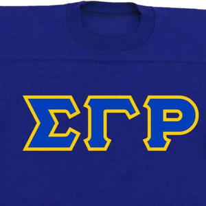Camiseta Deportiva Clásica Personalizada con Letras Sigma Gamma Rho para Mujer, Camiseta Deportiva Bordada de la Hermandad Griega, Ropa Deportiva al por Mayor - Product Image 3