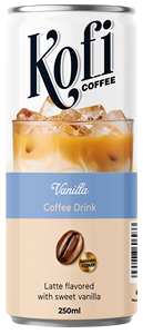 Boisson de café instantanée Kofi 250 ml, saveurs Cappuccino, Mocha, Vanille, Noir, boisson énergisante au café, fabricant OEM - Product Image 3