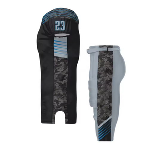 Custom Sublimated American Football Jersey Unisex Adult Short Sleeve Striped Design Breathable Fitted With Number And Player - Product Image 2