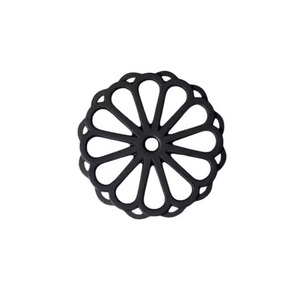 Posavasos Redondo de Hierro Fundido con Diseño de Cabeza de Caballo, Resistente al Calor, para Ollas y Sartenes, Estilo Rústico para Mesa - Product Image 4