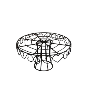 Multipurpose Wire Storage Basket <b>Cake</b> Stand With Base Standing Type For Kitchen Dining Area Tableware Display Decor - Product Image 3
