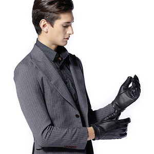 Premium Men Leather Driving <b>Gloves</b> Custom Logo Classic Car Racing <b>Gloves</b> Soft Genuine Leather Breathable <b>Gloves</b> - Product Image 5