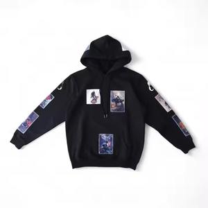 Sudadera con capucha unisex con cremallera completa, estilo urbano moderno, cómoda, perfecta para el uso diario. - Product Image 1