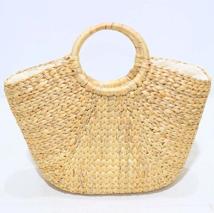 Sac fourre-tout tissé à la main avec fermeture éclair, sac de plage d'été unisexe tendance - Product Image 1