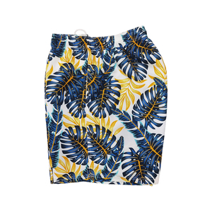 2025 New Design <b>Men's</b> Silk Screen Printed 100% Cotton Breathable Beach Shorts Swimming Board Shorts Swim <b>Trunks</b> Quick Dry - Product Image 3