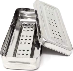 Bandeja Esterilizadora de Aluminio para Autoclave, Organizador de Instrumentos Médicos - Product Image 5