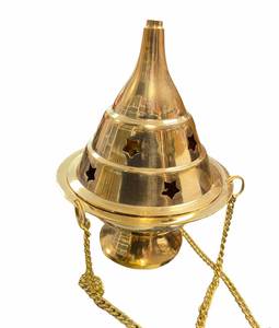 Premium Metal Incense Burner For Home Fragrance Meditation Yoga And Spiritual Aromatherapy Use - Product Image 3