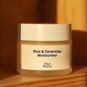Crema Hidratante Blanqueadora con Ceramidas de Arroz de Marca Privada, Exosomas, Vitamina B12 y CICA para Reparación de la Barrera Cutánea, Servicios OEM y ODM para el Cuidado de la Piel - Product Image 2