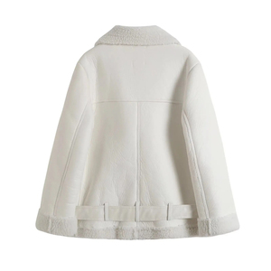 Chaqueta de cuero de moda 2026 para hombre, abrigos de invierno cálidos de forro polar con cremallera para motocicleta, nuevas chaquetas de PU de moda para hombre, abrigo ajustado de motociclista - Product Image 5