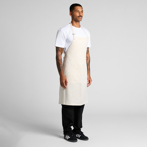 Hair Stylist <b>Aprons</b> <b>Work</b> <b>Aprons</b> For Women's With Pocket Adult Blue Cotton Denim <b>Apron</b> Made In Pakistan - Product Image 4