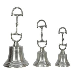 Cloche décorative en métal en forme de mors de cheval, clochette écologique faite à la main de style européen pour la décoration de Noël et des fêtes - Product Image 6