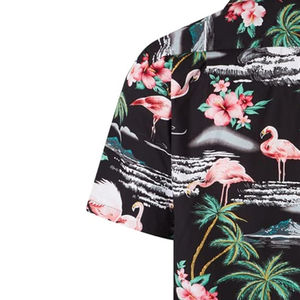 Chemise Hawaïenne Aloha pour Homme à Imprimé Personnalisé de Haute Qualité, Boutonnée, Décontractée, en Satin Tricoté, Qualité Supérieure - Product Image 5