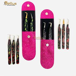 แหนบต่อขนตาแบบมืออาชีพ สแตนเลสสตีล รุ่น Volume Boot Slim 90 °   เครื่องมือต่อขนตาปลายแหลมแบบแม่นยำ OEM - Product Image 1