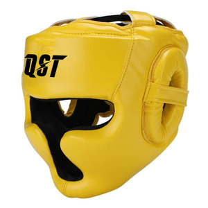 Protection de tête de boxe sur mesure fabriquée en usine, protection de tête de boxe MMA Muay Thai, 100% cuir véritable - Product Image 6