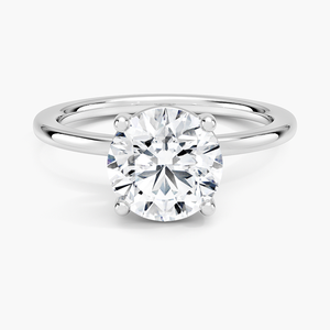 BOJ <b>Ring</b> 087 Round Cut 925 <b>Silver</b> Halo Prong Stone <b>Solitaire</b> Diamond <b>Ring</b> 2ct D Color VVS1 Moissanite GRA Certified Low Price - Product Image 1