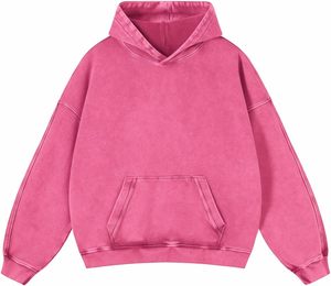 Sudadera con Capucha Extra Grande para Mujer, Nueva Colección 2026, Color Sólido, Diseño con Bolsillos, Estilo Casual, Algodón French Terry, Corte Regular, Ropa de Otoño - Product Image 2