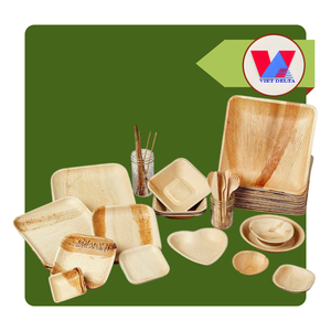 Platos de hoja de palma de 3 compartimentos, 30x25cm, ecológicos, desechables, biodegradables, ideales para barbacoas y restaurantes, ¡GRAN VENTA! - Product Image 1