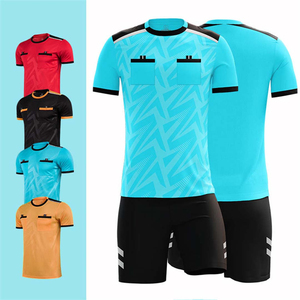 ชุดกรรมการฟุตบอลแบบกำหนดเองสำหรับผู้ชายและผู้หญิง เสื้อ กางเกงขาสั้น ชุดกีฬา ผู้จัดจำหน่ายอย่างเป็นทางการ - Product Image 3