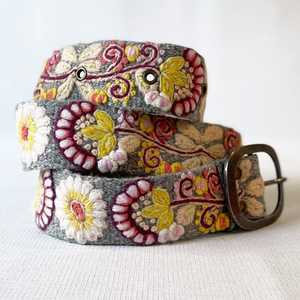 Ceinture brodée de qualité supérieure, abordable, de créateur, pour femmes, idéale pour les saris, les kurtis et les occasions festives - Product Image 5