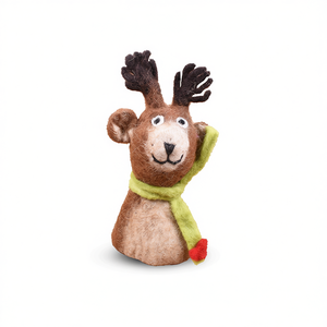 Deer Warmer Felt Rain <b>Office</b> Decor Accessory - Product Image 2