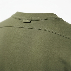 T-shirts de sport pour hommes en nylon et élasthanne, à col rond, manches courtes, tricotés, respirants, à séchage rapide, coupe classique, effet rafraîchissant - Product Image 4