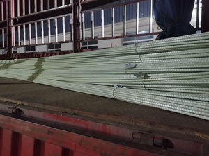 เหล็กเส้น GFRP ขนาด 4-40 มม. เหล็กเส้น FRP แบบมีเกลียว เหล็กเส้น FRP แบบพัลทรูชั่น เหล็กเส้น FRP แบบบาซอลต์ สำหรับงานก่อสร้างอาคาร - Product Image 3