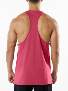 Custom Fashion Y Back Streetwear <b>Athletic</b> Gym Tank Top Men's Running Tank Tops - Product Image 3