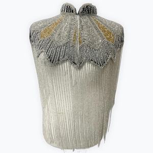 New Handmade Crystal Beads <b>Beaded</b> 10cm Tassel Fringe Trim for <b>Curtain</b>/Garment - Product Image 4