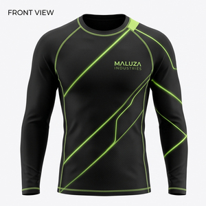 Custom Printed Short Sleeve Jiu Jitsu Rash Guard <b>Compression</b> Shirts Eco-Friendly Breathable Quick Dry Unisex Surfing Swimming - Product Image 1