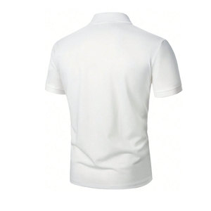 Polo homme décontracté coupe classique confortable pour le quotidien, polo homme moderne coupe ajustée élégant et décontracté, polo homme de luxe à vendre - Product Image 3