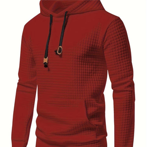 Men's Pocket <b>Hoodie</b> Custom Logo Pullover Hooded Sweatshirt Cotton Fleece Casual <b>Hoodie</b> OEM ODM Wholesale - Product Image 4