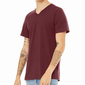 เสื้อยืดคอกลมแขนสั้นผู้ชายผ้าฝ้ายแท้ 100% สกรีนโลโก้ด้านหน้าสองสี แบบ OEM สั่งทำได้ ระบายอากาศ แห้งเร็ว เหมาะสำหรับออกกำลังกาย - Product Image 6