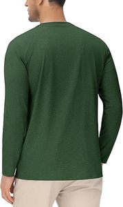 Camisetas de Pesca de Manga Larga de Alta Calidad para Hombre, Protección Solar UV UPF 50+, Absorción de Humedad - Product Image 5