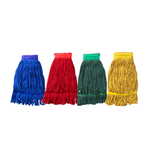 Factory Wholesale Heavy Duty Reusable Mini Cotton Mop Head Refill High Dehydration Lightweight Self-Wringer Stainless Tray - Product Image 3