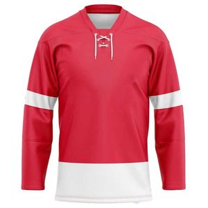 Maillot de hockey sur glace personnalisé par sublimation, vêtements d'entraînement pour équipe - Product Image 6